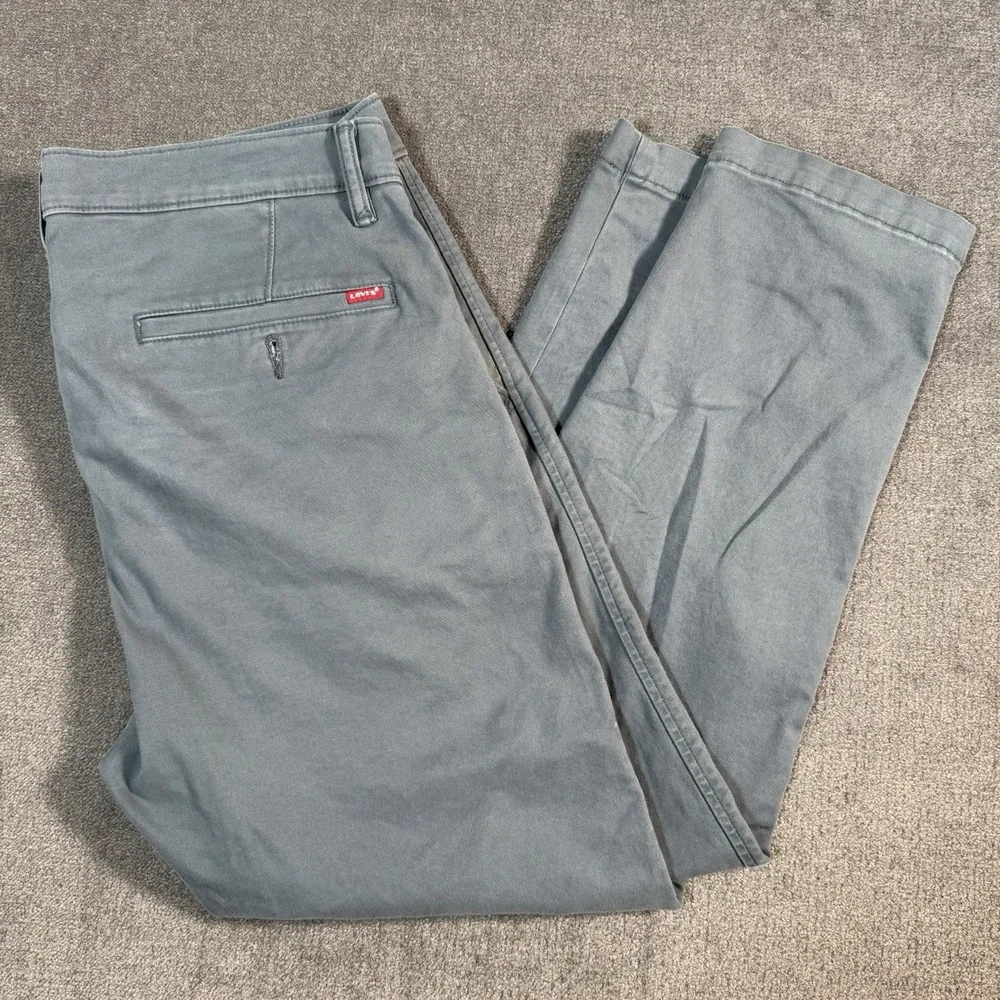 Levi's XX Chino Standard Taper Pants Men's Size 36x29 Gray Medium Wash